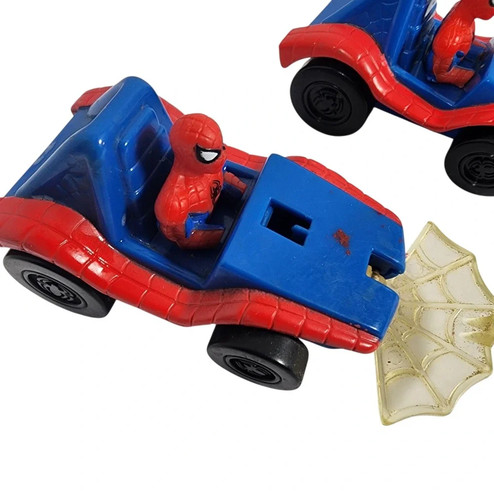 Spider Man Toy Car Marvel‎ Spider-Man Web Car McDonalds Happy Meal Toy 1996